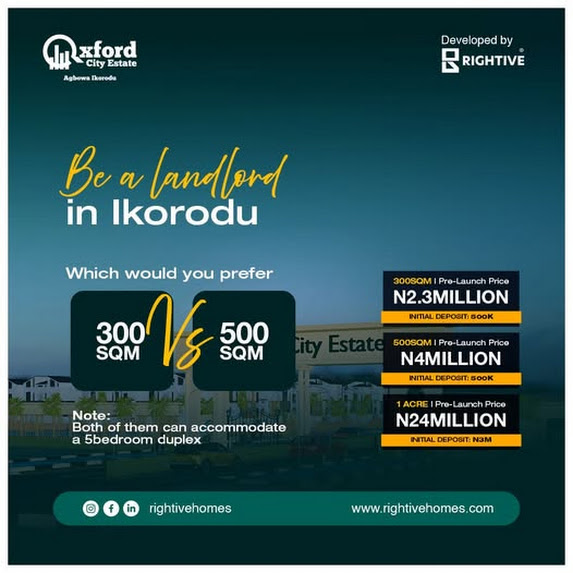 Ikorodu land for sale