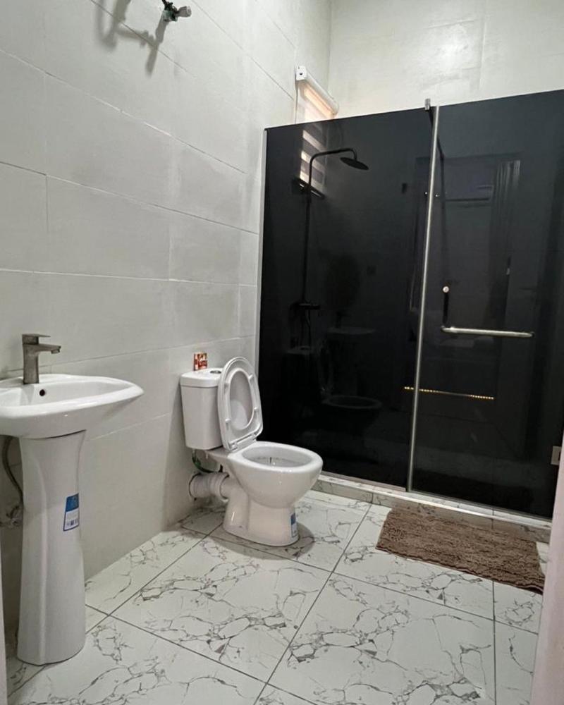 Bathroom and toilet