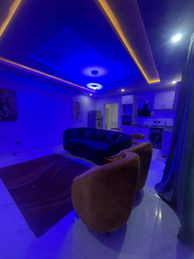 Spacious single room– Ikota Villa Estate (Close to Mega Chicken)