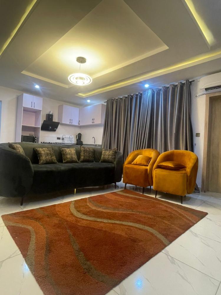 Spacious single room– Ikota Villa Estate (Close to Mega Chicken)
