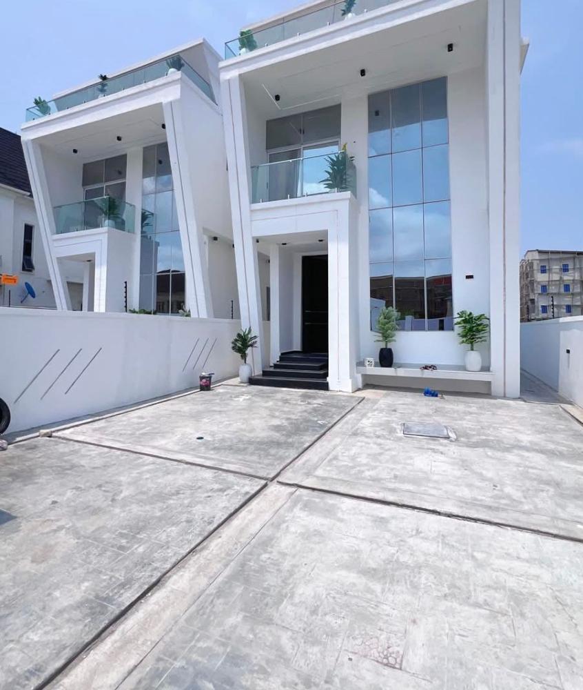 OLOGOLO LEKKI | 5 BED | N400M CONTEMPORARY 5 BEDROOM FULLY DETACHED DUPLEX WITH SWIMMING POOL FOR SALE‼️‼️