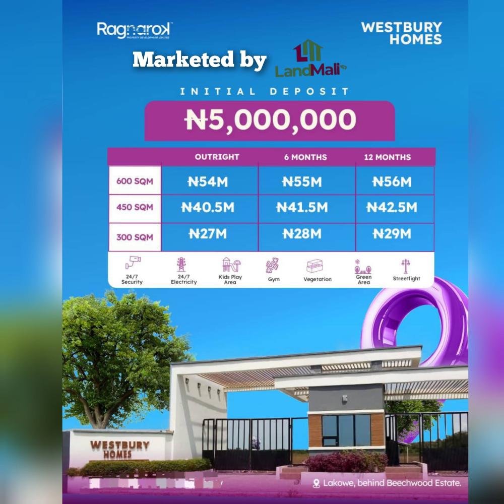 300sqm Dry Land Available for sale at Lakowe community.