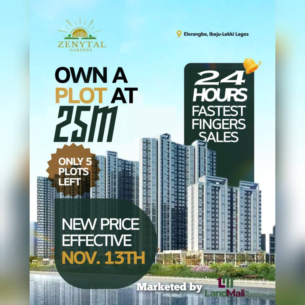 Plots of Land Available for SALE (Only 5 Plots Left) At Elerangbe, Ibeju - Lekki, Lekki - Epe Expressway.