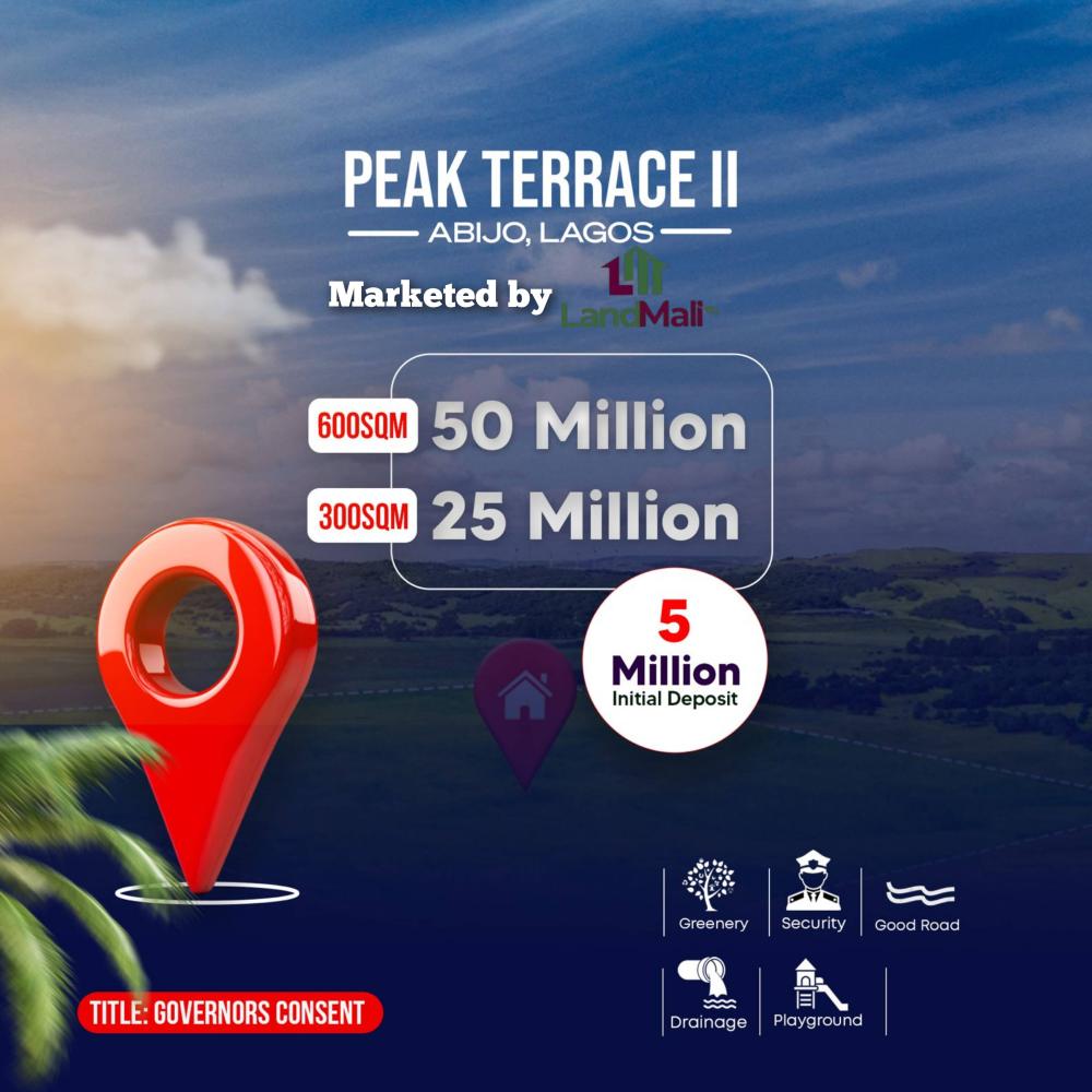 300/400/600 sqm Dry Land Available for SALE at Abijo, Ibeju Lekki.