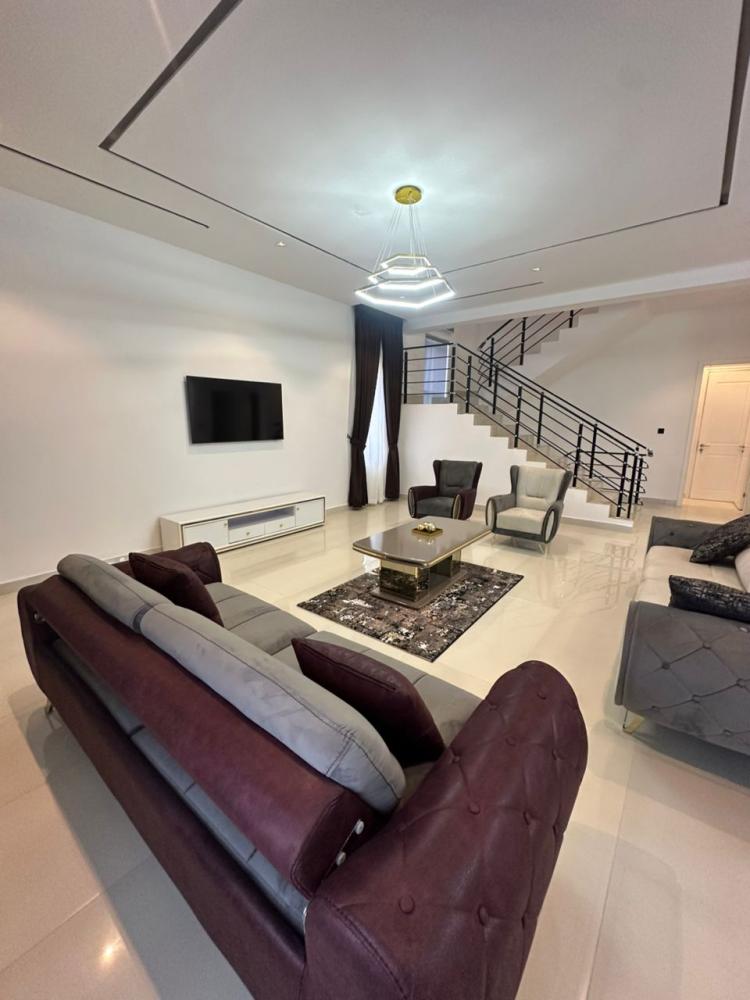 A MAGNIFICENT CONTEMPORARY BRAND NEW  AUTOMATED FOUR BEDROOM SEMI-DETACHED DUPLEX WITH BQ