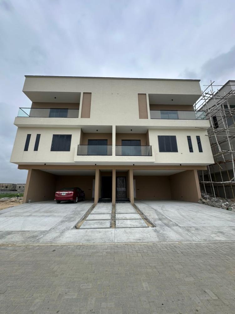 A MAGNIFICENT CONTEMPORARY BRAND NEW  AUTOMATED FOUR BEDROOM SEMI-DETACHED DUPLEX WITH BQ