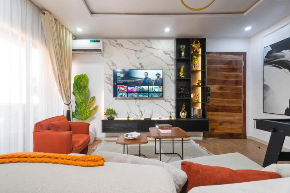 Book this 1bedroom luxurious apartment for your home away from home experience .