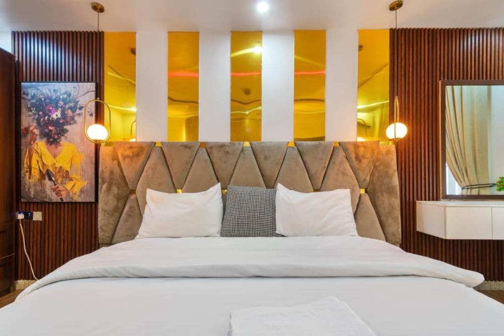 Book this 1bedroom luxurious apartment for your home away from home experience .