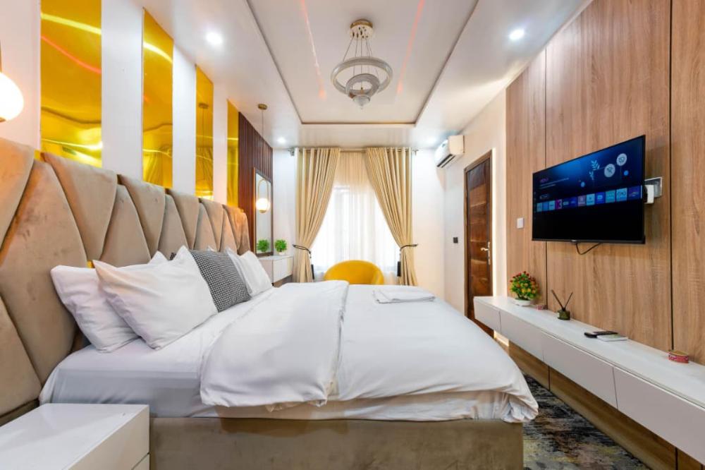 Book this 1bedroom luxurious apartment for your home away from home experience .