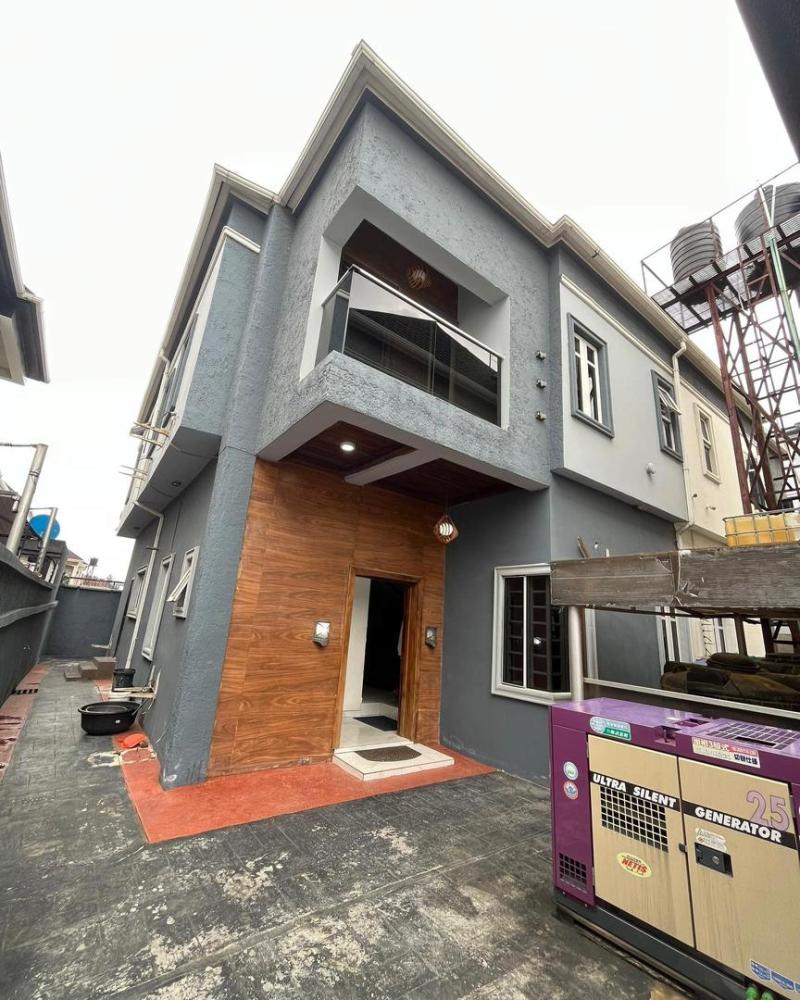 4 Bedroom Semi Detached Duplex located at Chevron Estate, Lekki.