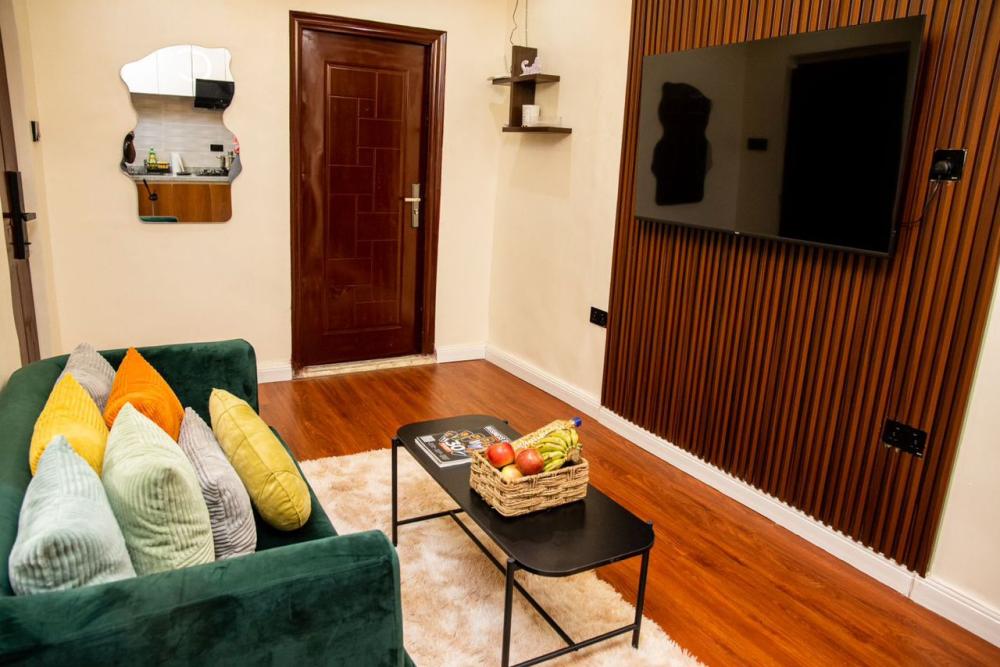 New 1 Bedroom Apartment with Ps 5 in a Secured Estate Located at Ikeja.