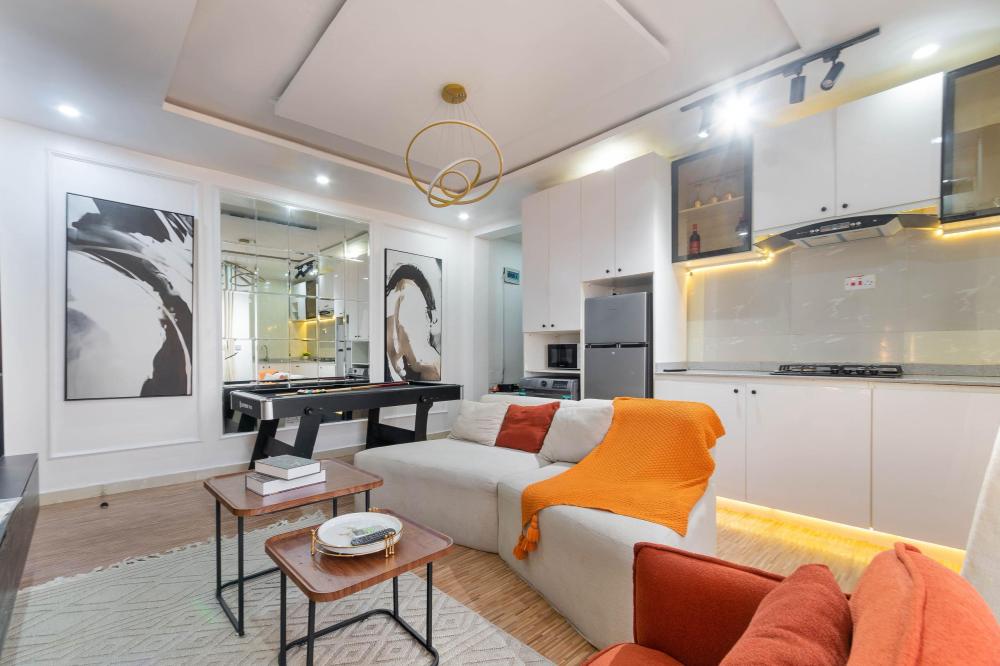 Book this 1 Bedroom Luxurious Apartment for your Home Away from Home Experience Located at MIJL Salem, Ikate.