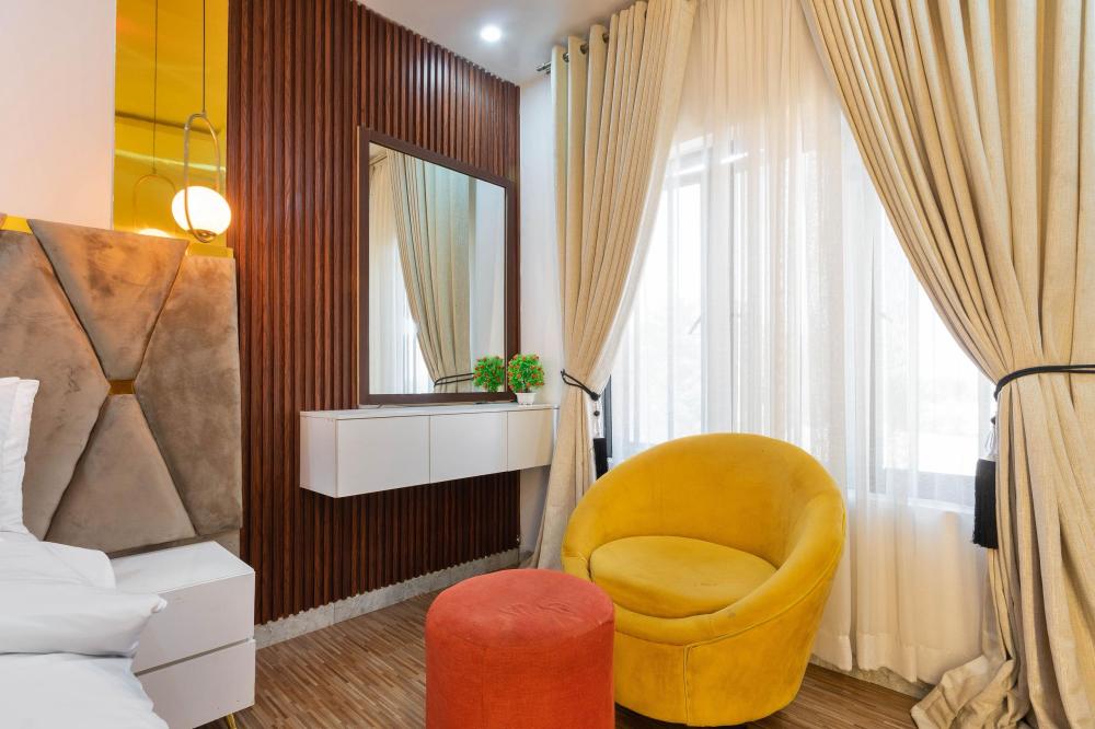 Book this 1 Bedroom Luxurious Apartment for your Home Away from Home Experience Located at MIJL Salem, Ikate.