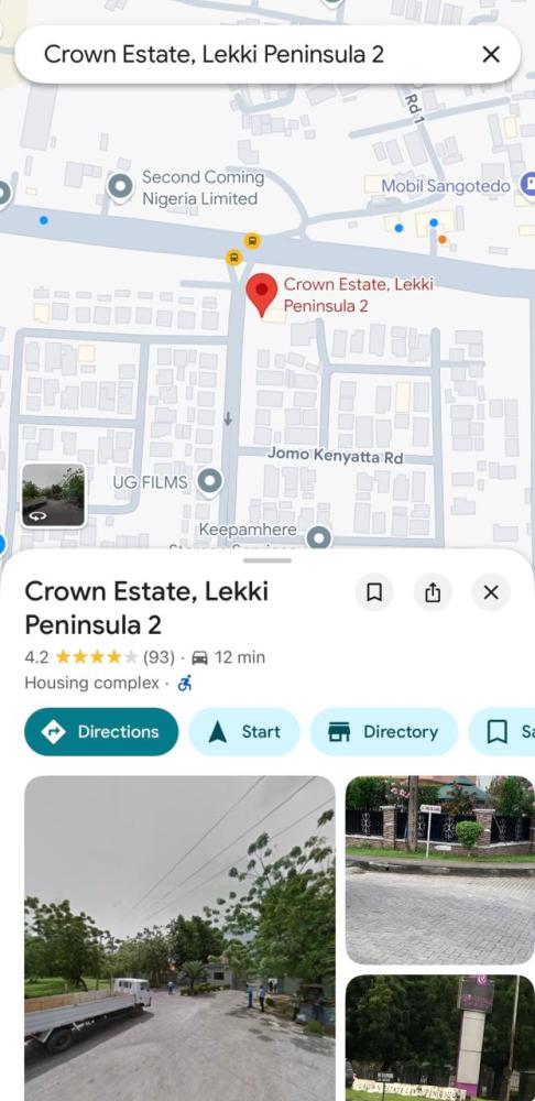 4 Bedroom Fully Detached Duplex With a Box Room and Swimming Pool Available For SALE At Crown Estate, Sangotedo, Ajah, Lekki, Lagos State.