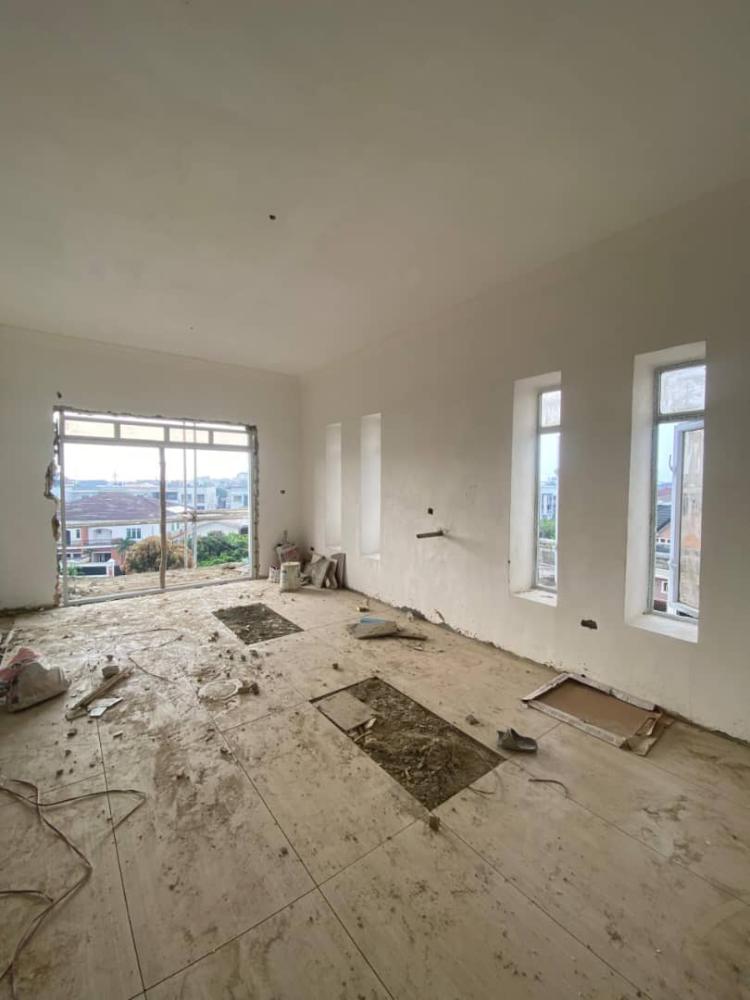 A Detailed and Almost Completed 2 Bedroom Maisonette Apartment with Boys Quarter is Available For Sale at Lekki Phase 1, Lekki.