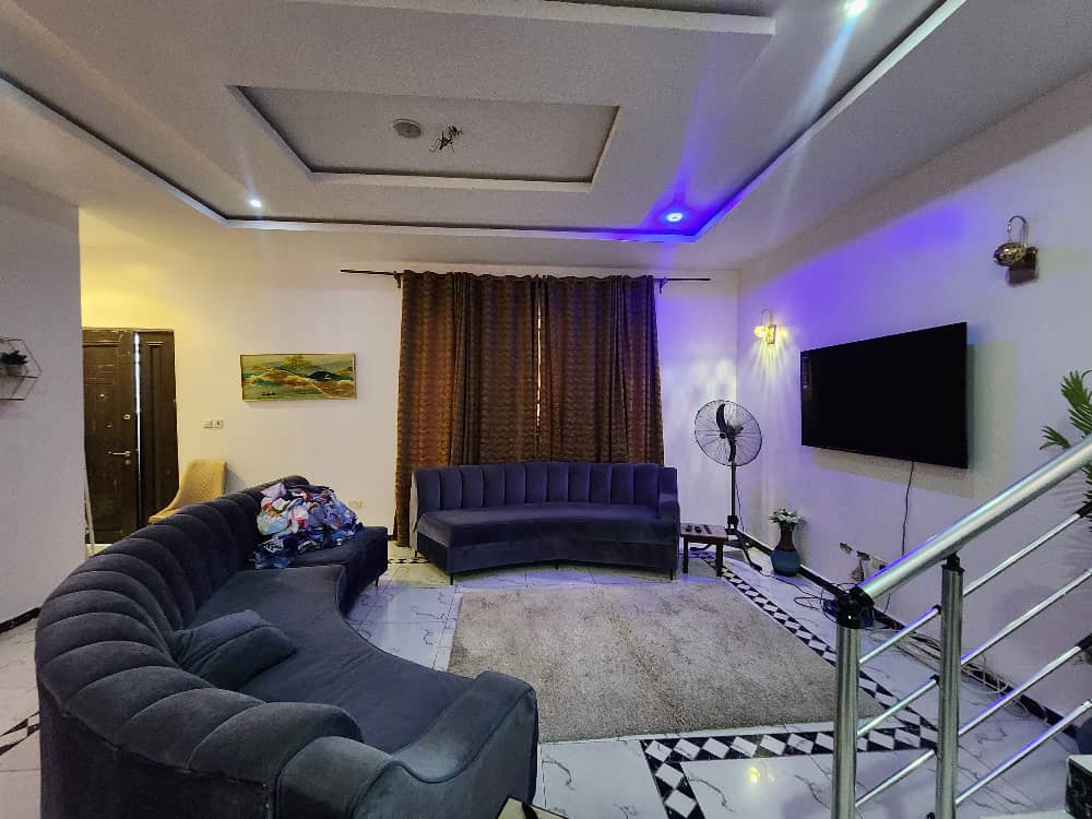 2 Bedroom Maisonette With Elevator and Gym Off Freedom Way, Lekki