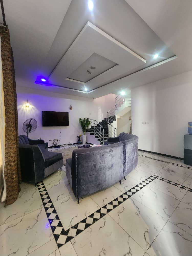 2 Bedroom Maisonette With Elevator and Gym Off Freedom Way, Lekki