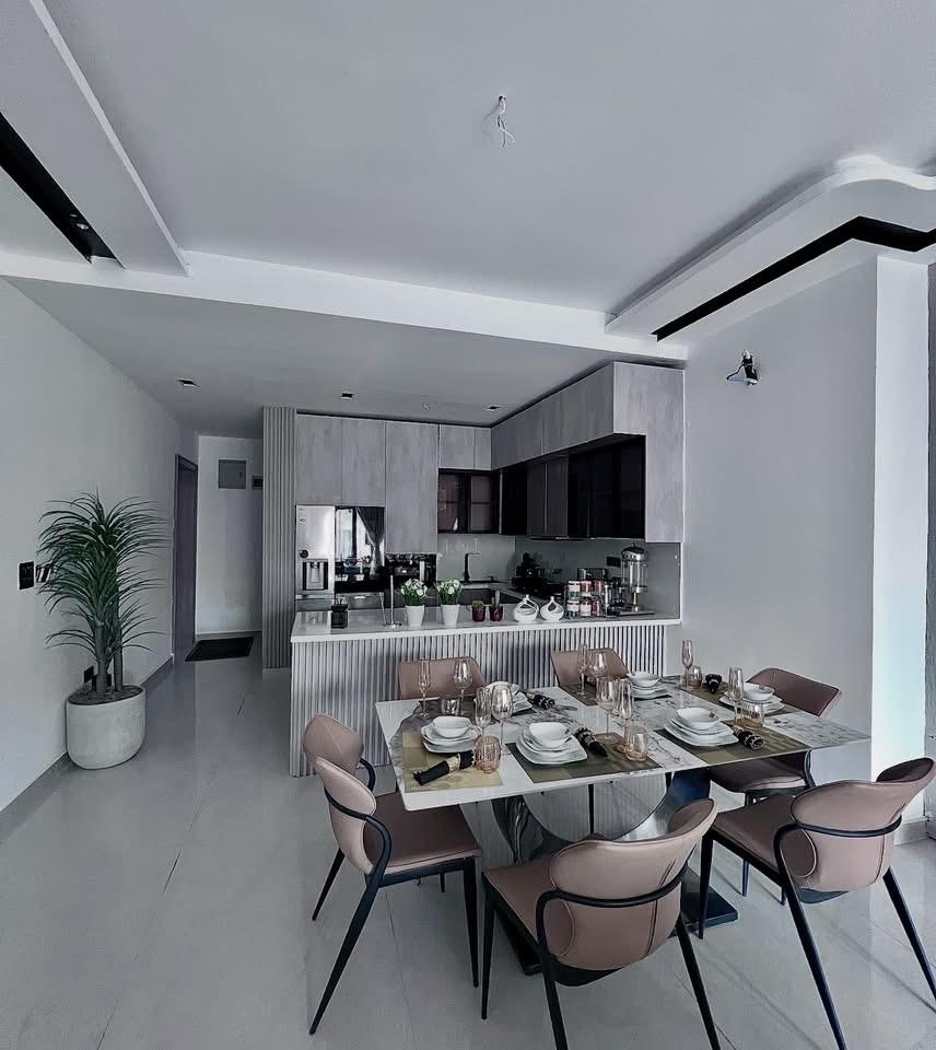 2 Bedroom Apartment With An Olympic - Sized Swimming Pool, Gym, Modern Elevator, Private Cinema, Excetera. Available for SALE Located at Lekki Scheme 1.