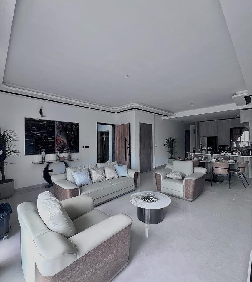 2 Bedroom Apartment With An Olympic - Sized Swimming Pool, Gym, Modern Elevator, Private Cinema, Excetera. Available for SALE Located at Lekki Scheme 1.