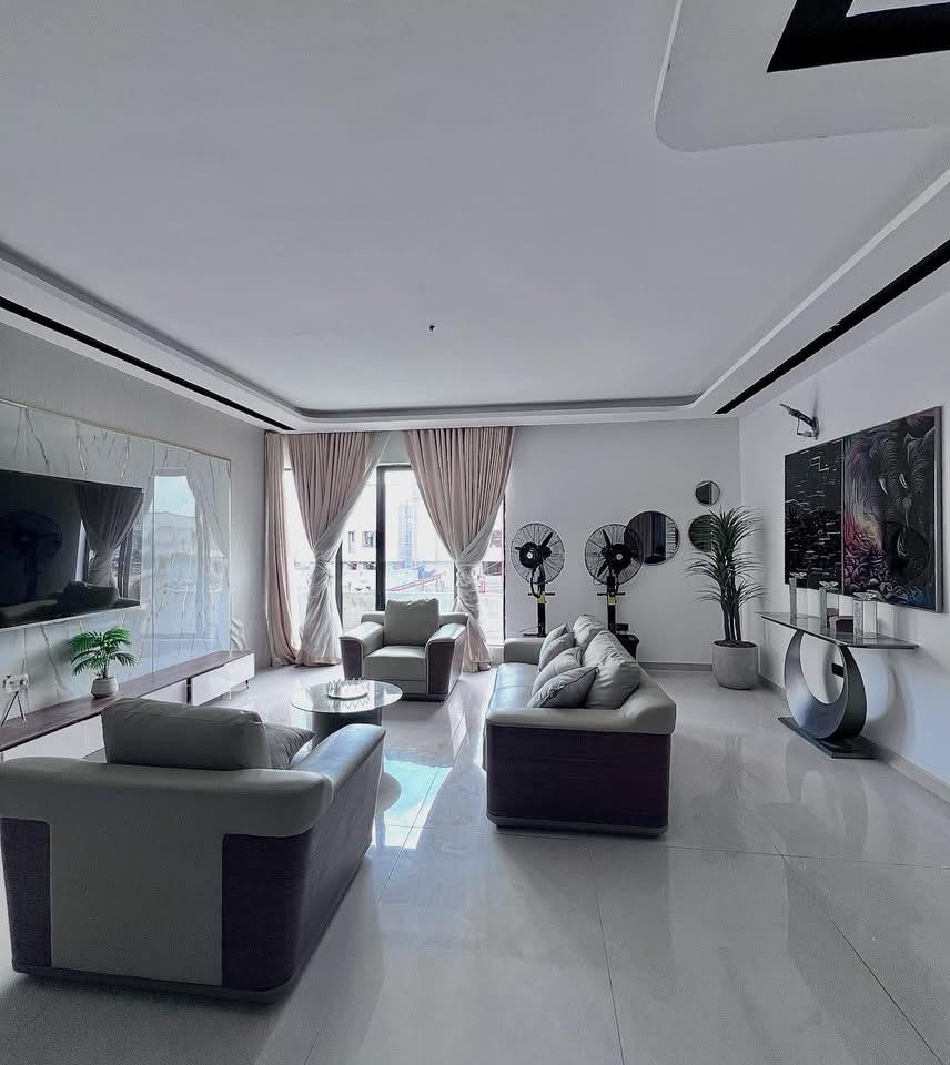 2 Bedroom Apartment With An Olympic - Sized Swimming Pool, Gym, Modern Elevator, Private Cinema, Excetera. Available for SALE Located at Lekki Scheme 1.