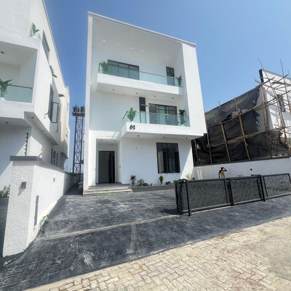 6 Bedroom Fully Detached Duplex With Boys Quarter for SALE Located at Chevron, Lekki.