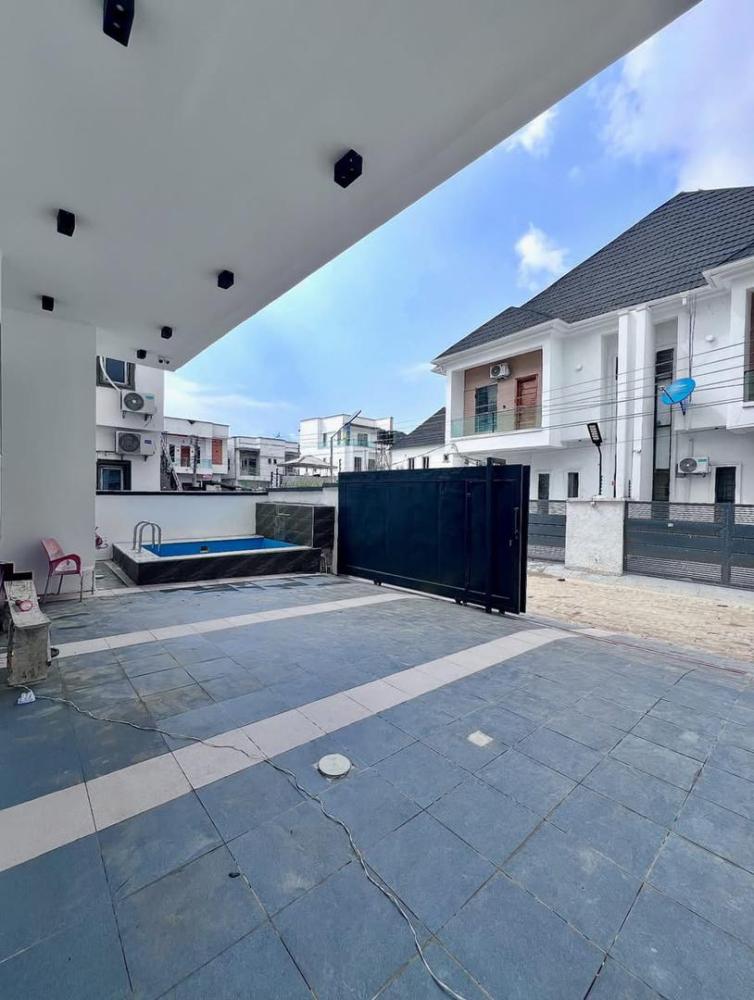 5 Bedroom Fully Detached Home With Swimming Pool, Solar, Inverter and Batteries, Gym Room, Cinema and Roof Top Terrace For SALE at Ikota, Lekki.