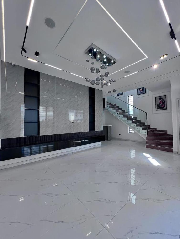 5 Bedroom Fully Detached Home With Swimming Pool, Solar, Inverter and Batteries, Gym Room, Cinema and Roof Top Terrace For SALE at Ikota, Lekki.