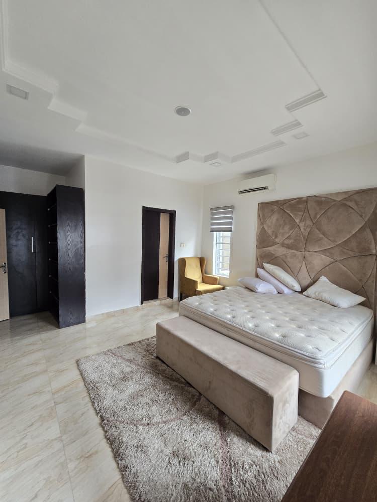 5 Bedroom Fully Detached Duplex Available For RENT Located At Chevron 2 Toll gate, Lekki.