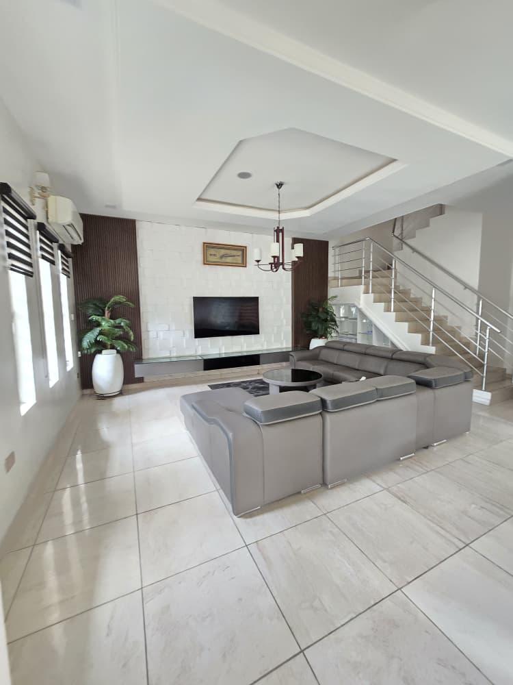 5 Bedroom Fully Detached Duplex Available For RENT Located At Chevron 2 Toll gate, Lekki.