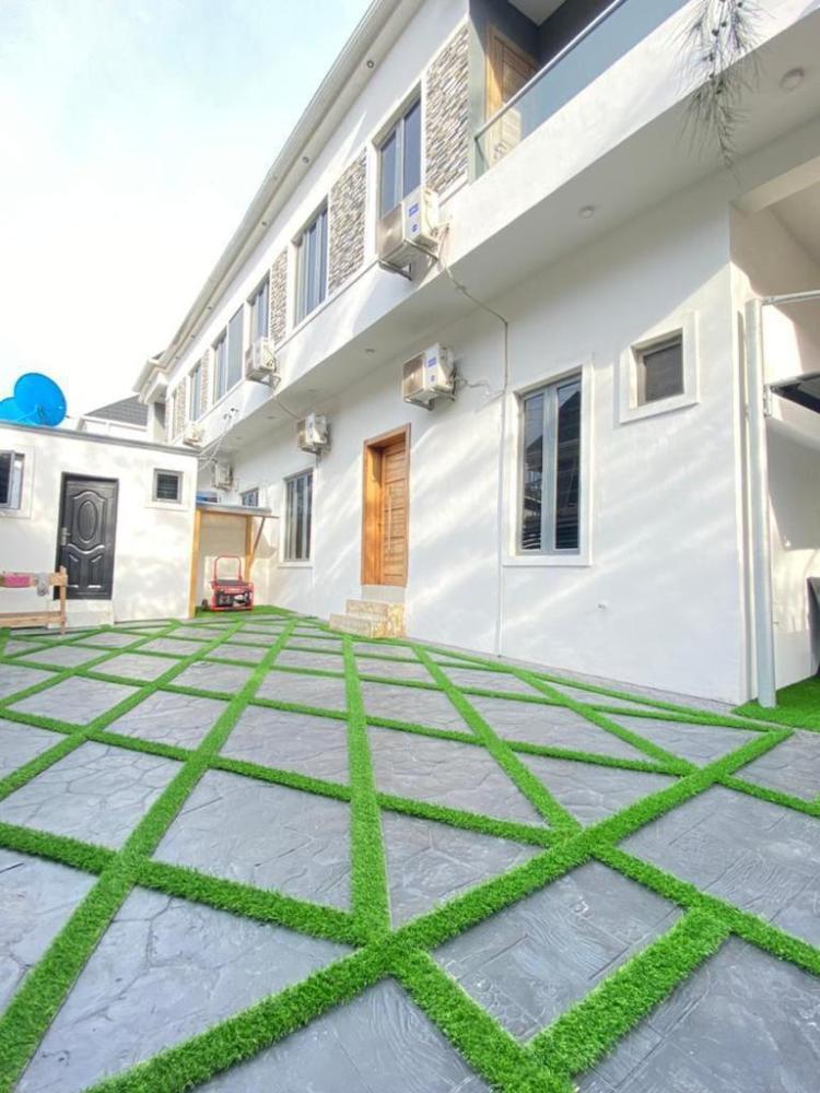 4 Bedroom Semi Detached Duplex With Solar/Inverter Available For RENT Located At Chevron Drive, Chevron, Lekki.