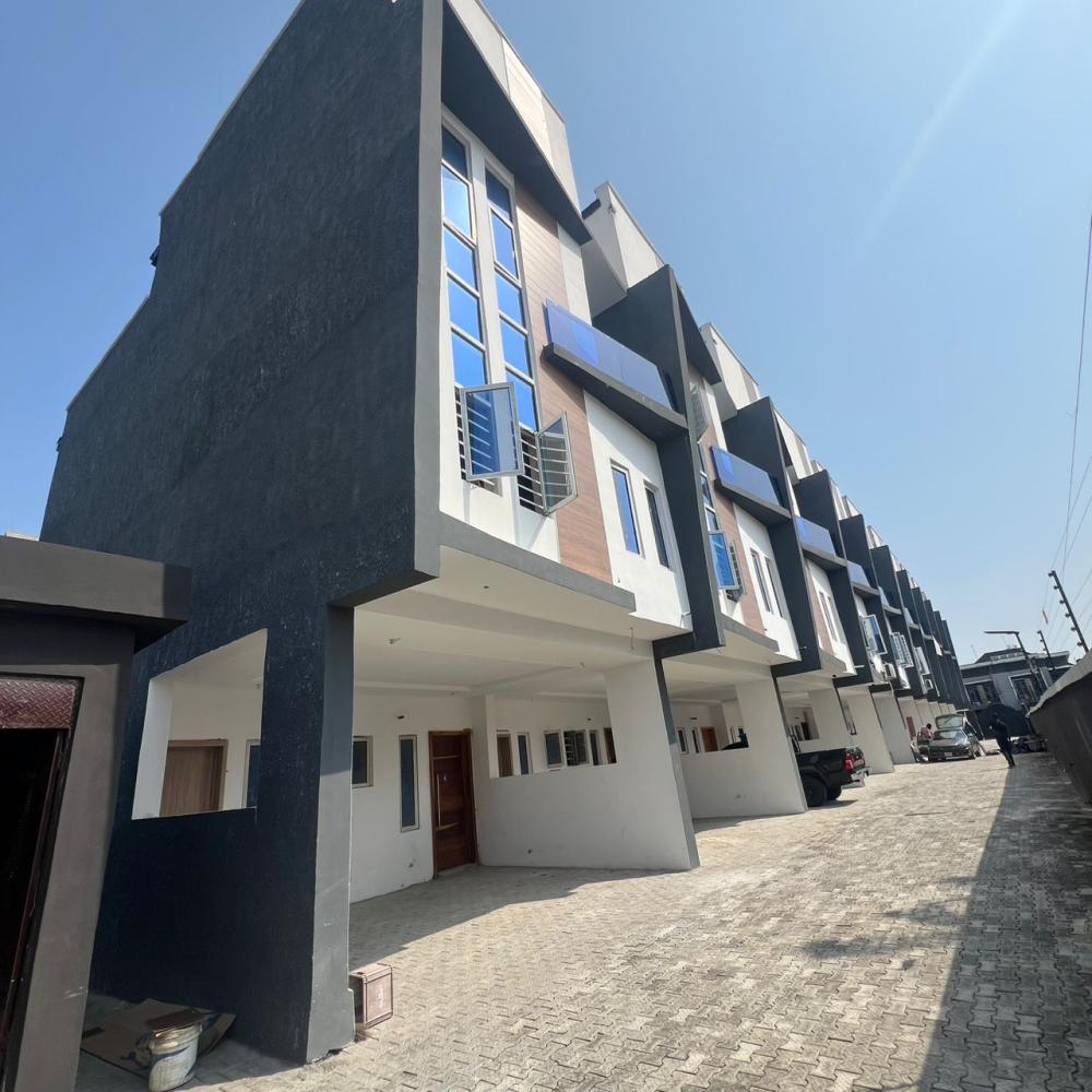 4 Bedroom Terrace Duplex And Boys Quarter Available For SALE Located Ikate, Lekki.