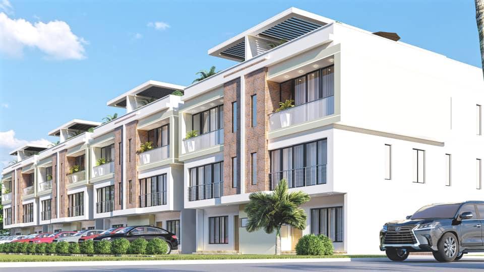 4 Bedroom Semi Detached With Swimming Pool, Gym, BQ and a Rooftop Available For SALE Located At Ikoyi.