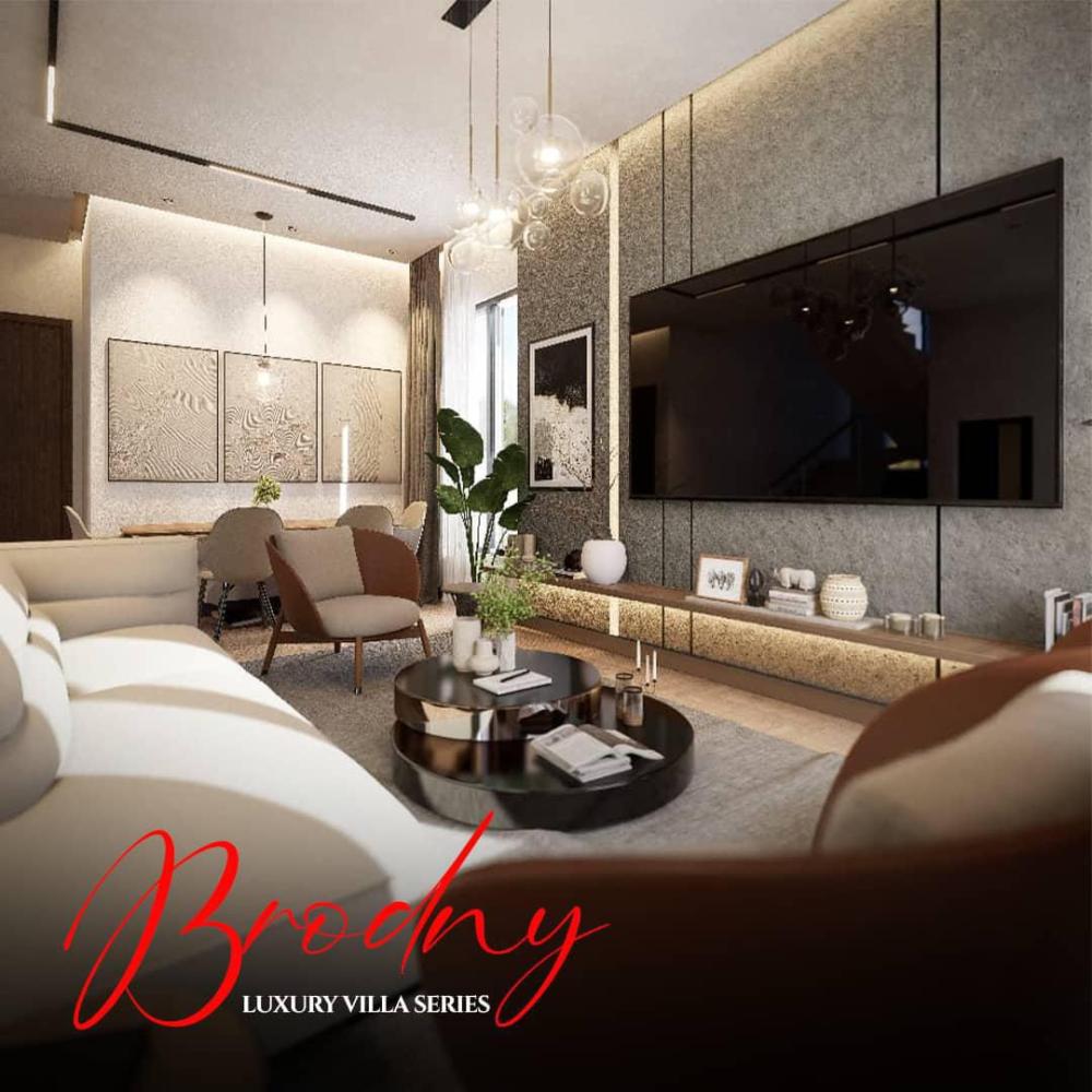 Off Plan 3 Bedroom Semi Detached House With A BQ Located At Chois Garden, Abijo Gra, Ajah, Lekki.