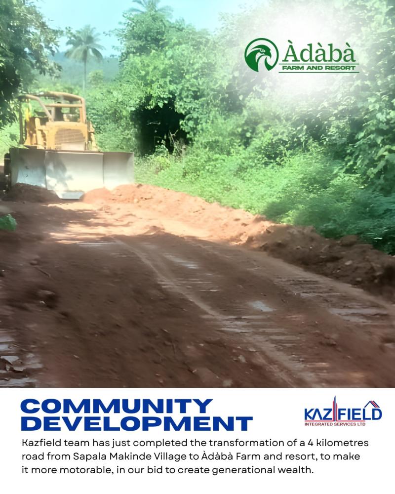 1 ACRE DRY FARM LAND LOCATED AT OWODE, OGUN STATE.