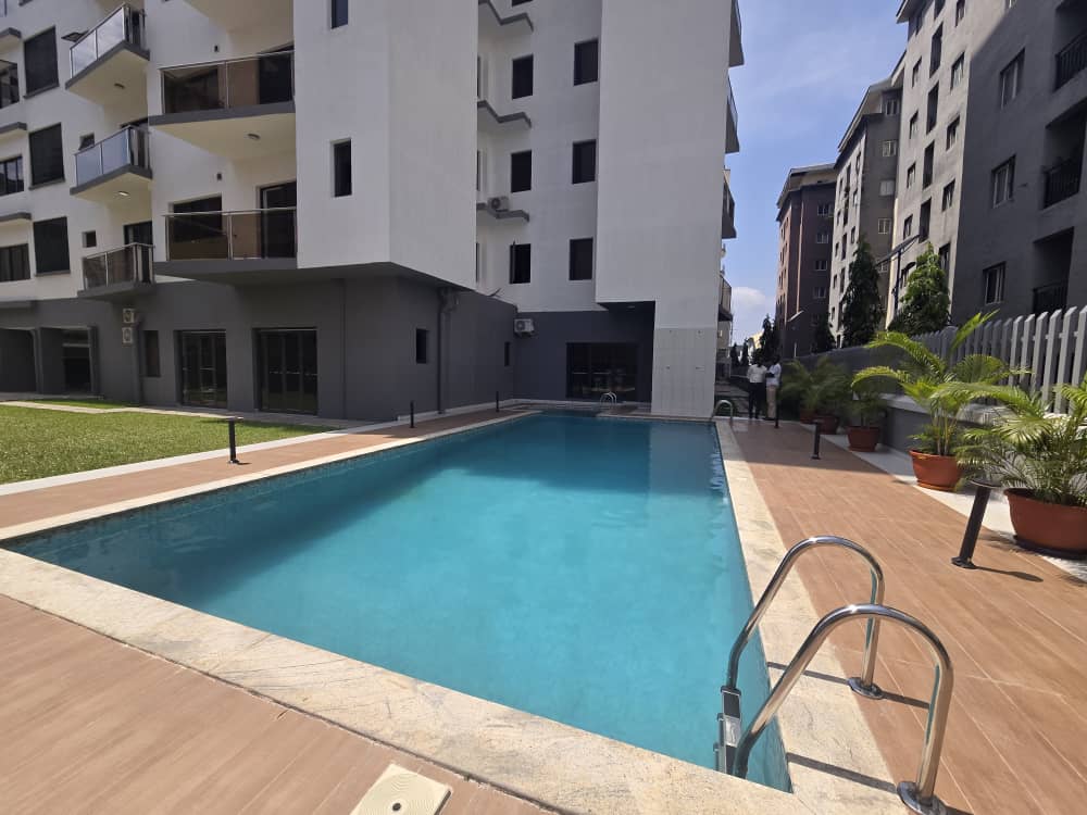 1 Bedroom Apartment With Swimming Pool And Gym  Available For RENT Located in Ikate, Lekki.