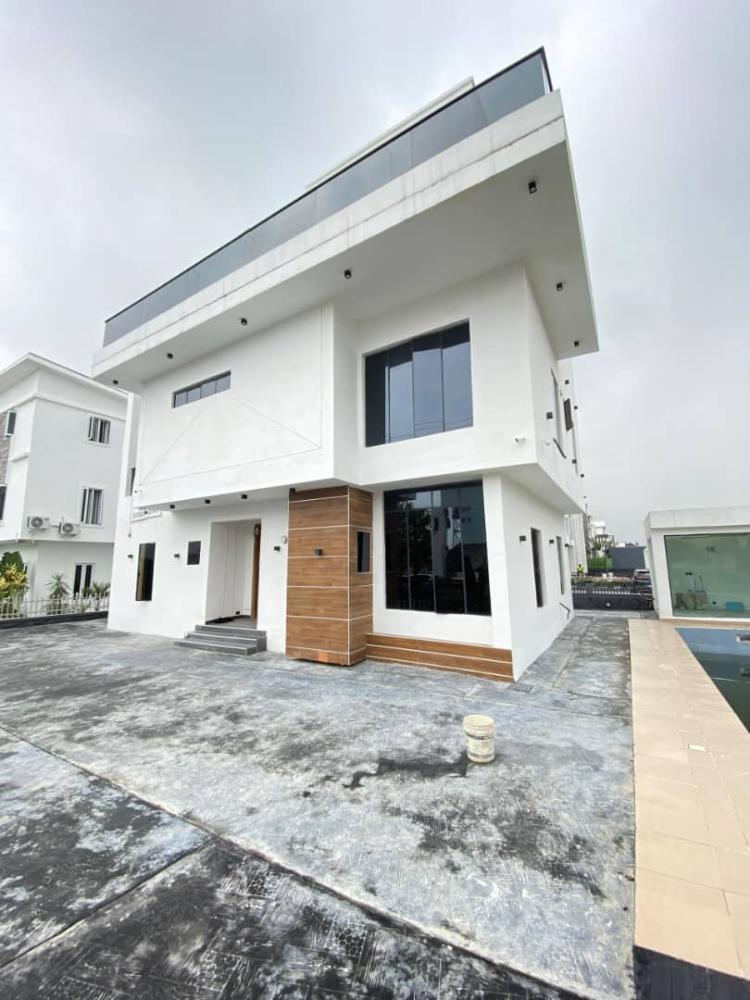 A LUXURIOUS 4 BEDROOM FULLY DETACHED DUPLEX WITH A ROOM BOYS QUARTER IS AVAILABLE FOR SALE AT OSAPA LONDON,  LEKKI LAGOS.*