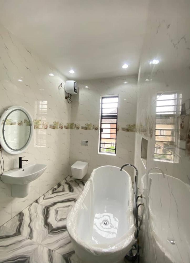 TASTEFULLY DESIGNED 4 BEDROOM SEMI DETACHED DUPLEX WITH A ROOM BOYS QUARTER IS AVAILABLE FOR SALE AT IKOTA,  LEKKI LAGOS.*