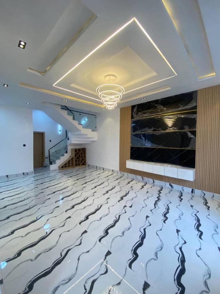 TASTEFULLY DESIGNED 4 BEDROOM SEMI DETACHED DUPLEX WITH A ROOM BOYS QUARTER IS AVAILABLE FOR SALE AT IKOTA,  LEKKI LAGOS.*