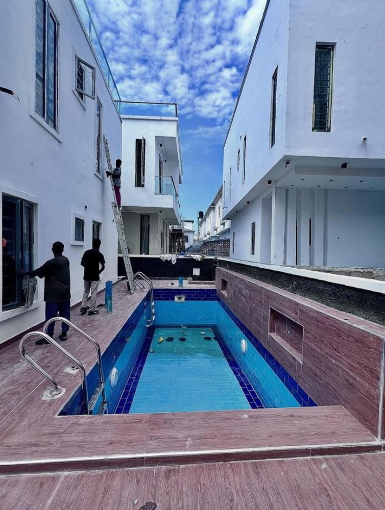 5 Bedroom Fully Detached Home with Cinema At Lekky County, Ikota