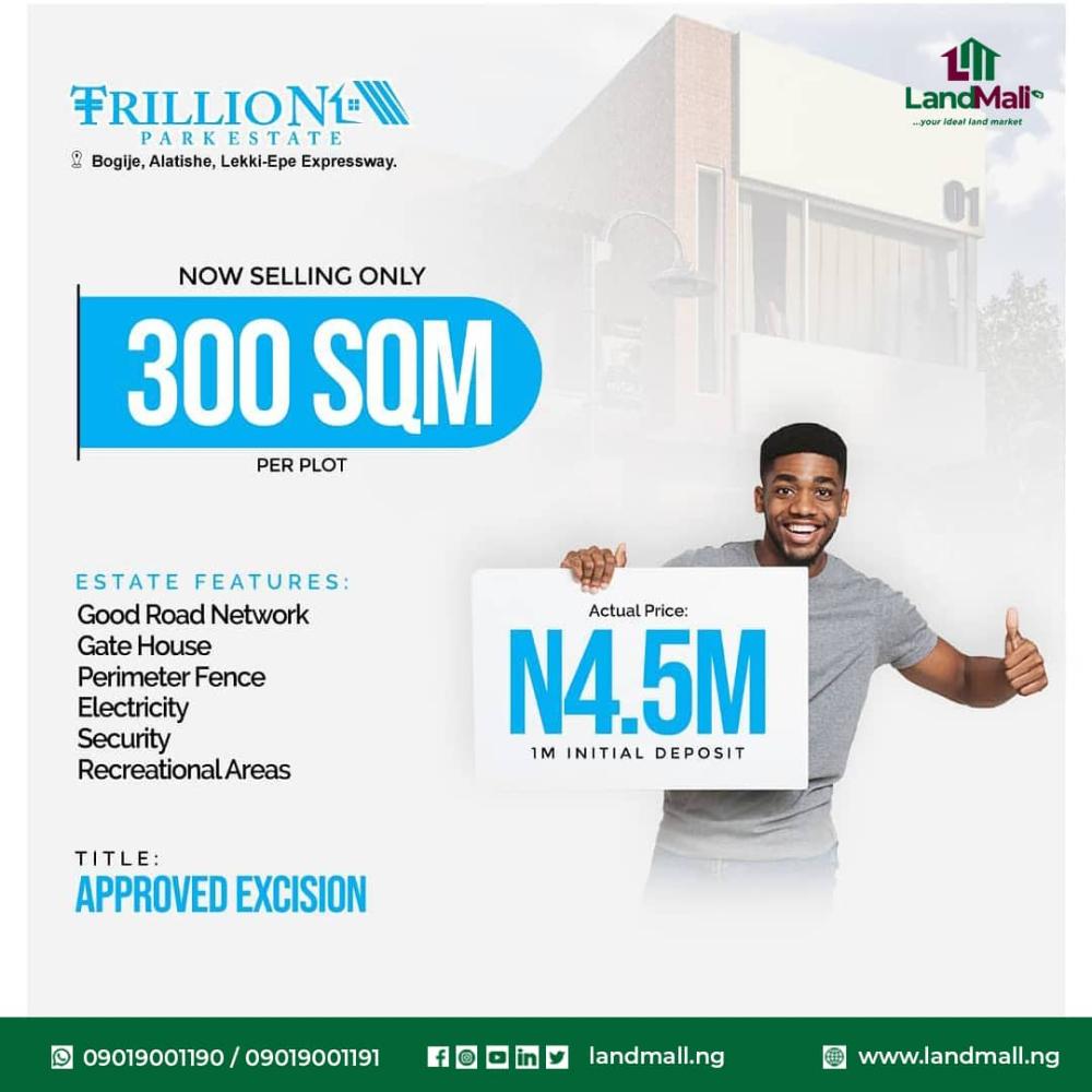 300 Square Meter Of Land For Sale At Alatishe Land Bogije