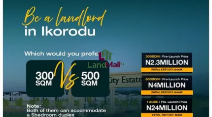Ikorodu land for sale
