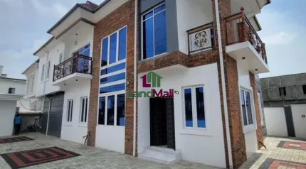 5bedroom detached duplex with bq  Rent 12million