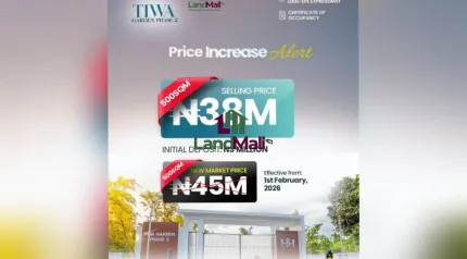  ‼️NEW PRICE ALERT: TIWA GARDEN PHASE II APPRECIATES IN A FEW WEEKS‼️*