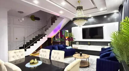 Brandnew  Furnished 4 Bedroom Corner piece Terrace Duplex,in a Service call and code to access estate