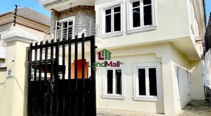 4 bedroom fully  Detached duplex  Available for rent  Location: ikota Lekki Lagos