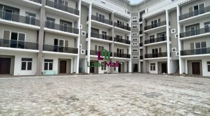Front view of house and compound 