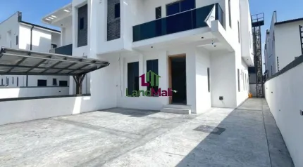 Front view of house and compound 