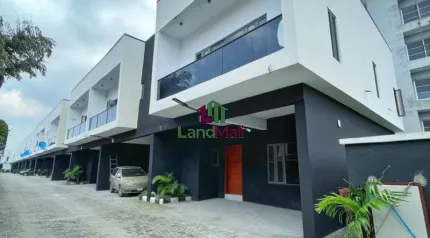 Front view of house and compound 