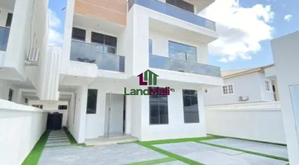 Front view of house and compound 