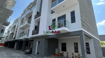 Front view of house and compound 